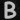 Letter B