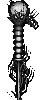 Sorceress White Staff