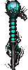 Sorceress Blue Staff