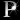 Sorceress Letter P