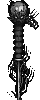 Sorceress Black Staff