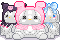 Sanrio plushies