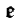 E goth letter