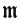 M goth letter