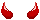 Red devil horns
