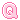 Pink Letter Q