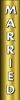 Gold Married badge - NyxZep