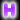 Alphabet Badge ~H~