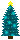 Teal Christmas Tree